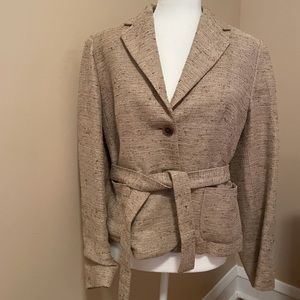 Banana Republic linen blazer.